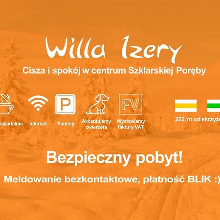 Willa Izery Szklarska Poręba Exteriör bild